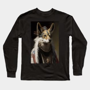 Coyote the Trickster Classic Portrait Long Sleeve T-Shirt